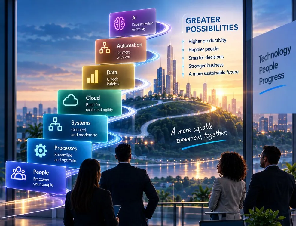 Technology that helps businesses become more productive, secure and competitive with Logic Networks